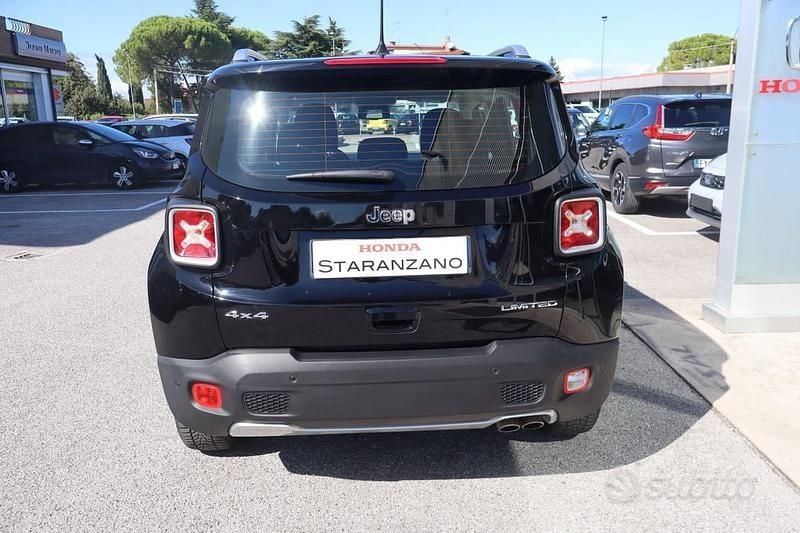 Usata Jeep Renegade Limited 140 CV (102 kW) 2018 Nero SUV