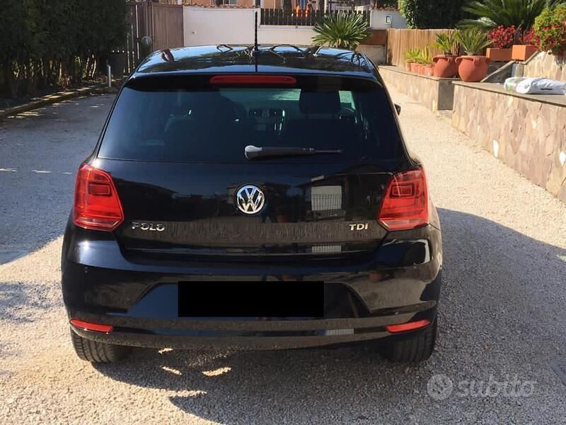 Usata VW Polo 75 CV (55 kW) 2016 Nero Berlina