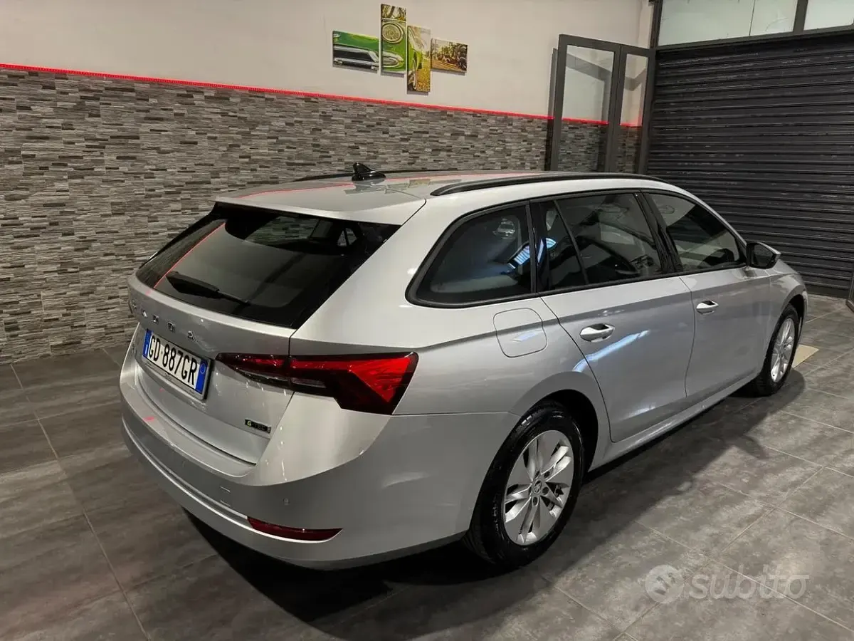 Brugt Skoda Octavia G-TEC Style 131 HK (96 kW) 2021 Grå Stationcar