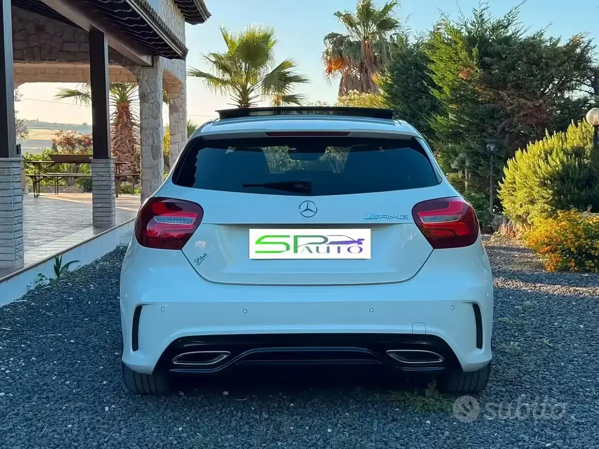 Usata Mercedes A200 Premium 136 CV (100 kW) 2018 Bianco Berlina
