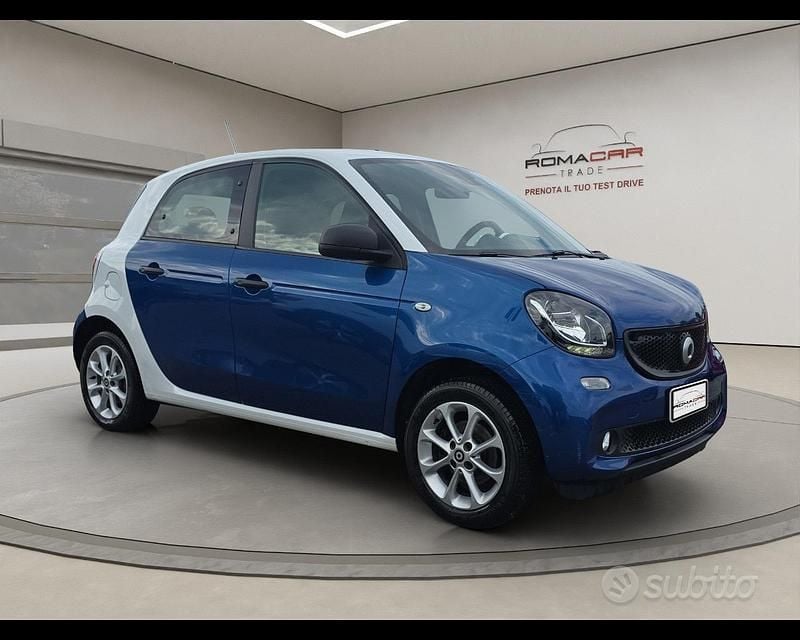 Usata Smart ForFour Passion 71 CV (52 kW) 2019 Blu Utilitaria