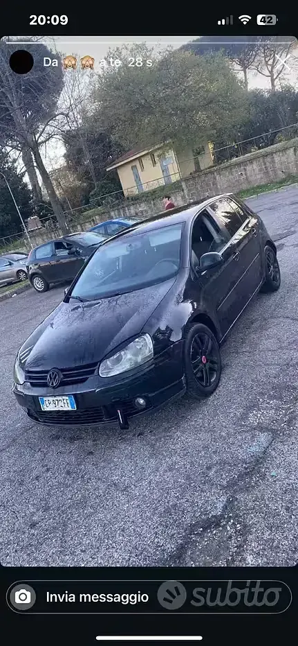 Usata VW Golf V 105 CV (77 kW) 2008 Utilitaria