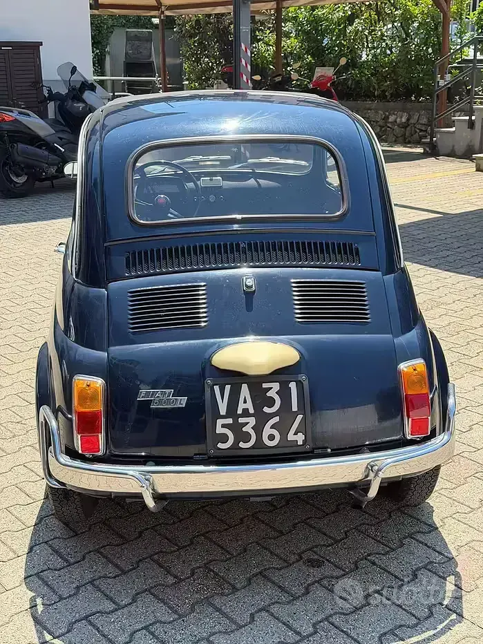 Usata Fiat 500 1970 Blu Utilitaria