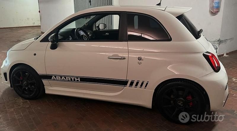 Usata Abarth 595 145 CV (106 kW) 2016 Bianco Utilitaria
