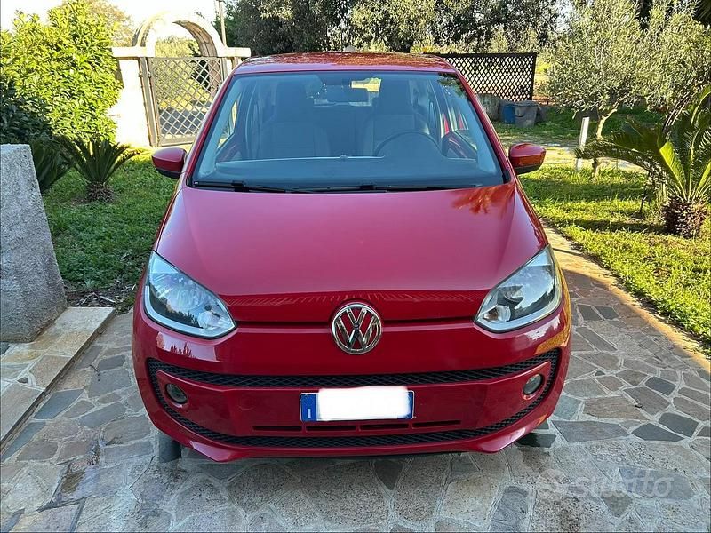 Gebraucht VW up! 60 PS (44 kW) 2012 Rot Kleinwagen