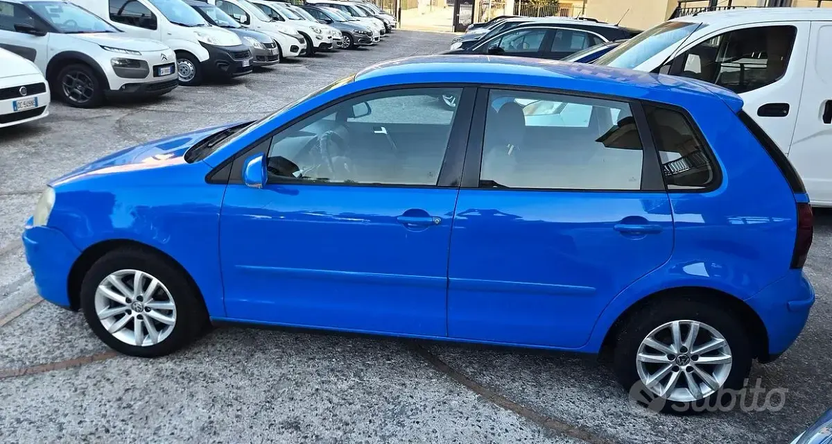 Usata VW Polo 80 CV (58 kW) 2009 Bluazzurro Utilitaria