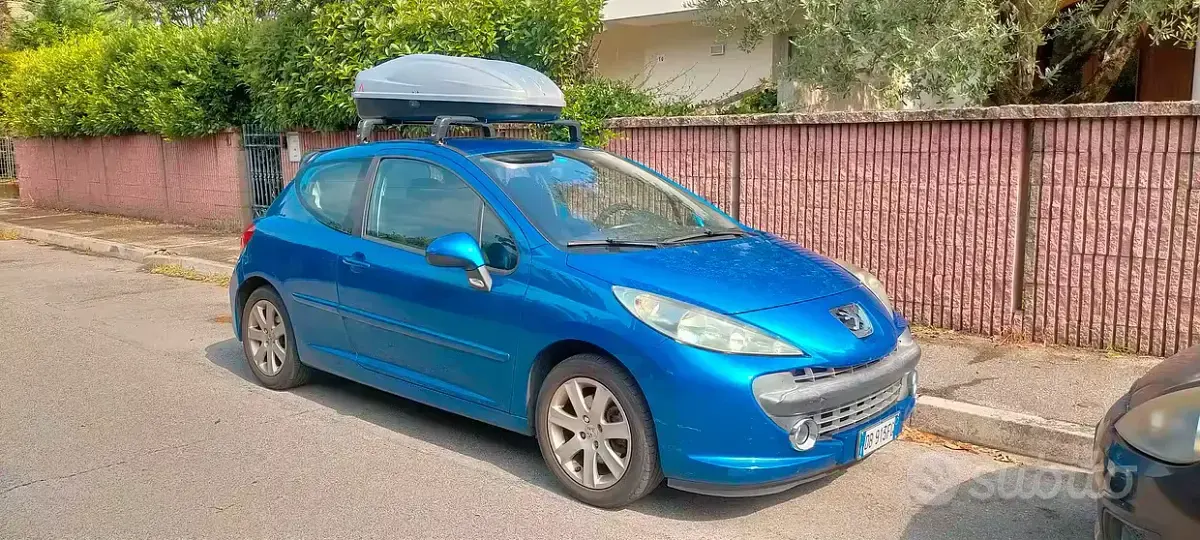 Usata Peugeot 207 109 CV (80 kW) 2006 Bluazzurro Berlina