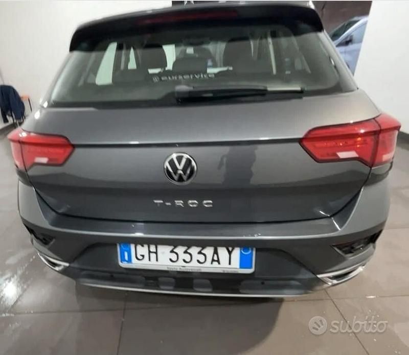 Usata VW T-Roc Business 110 CV (80 kW) 2021 Grigio SUV