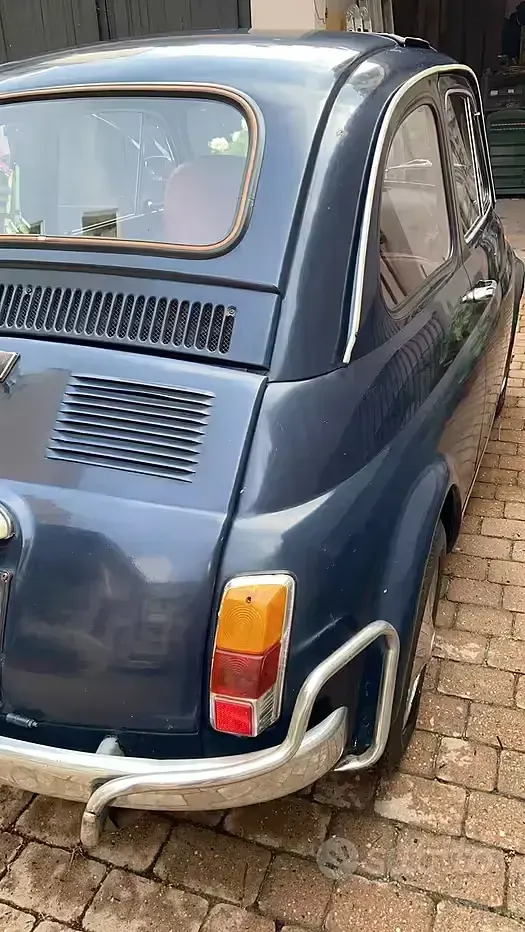 Usata Fiat 500 1970 Bluazzurro Utilitaria