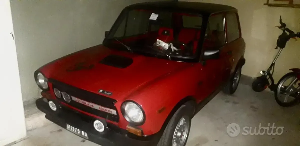 Usata Autobianchi A112 1970 Rosso Utilitaria
