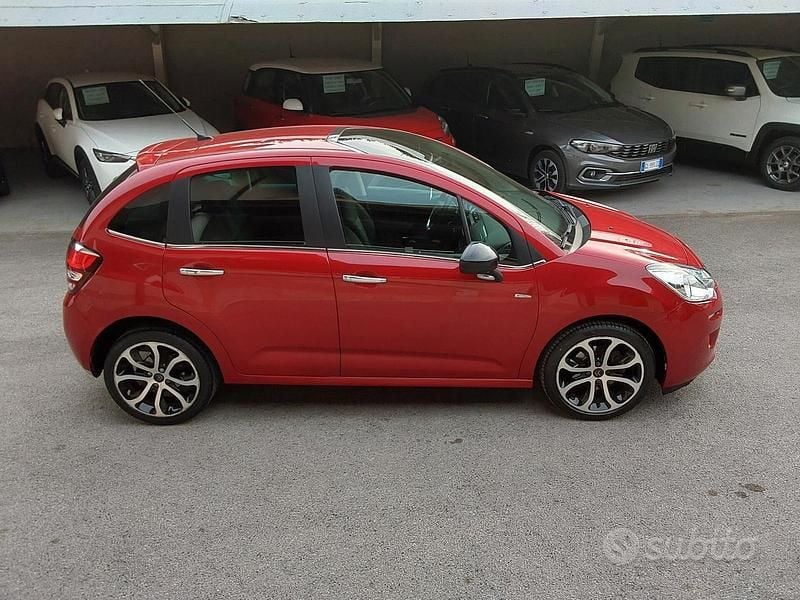 Usata Citroën C3 Exclusive 110 CV (80 kW) 2014 Rosso Berlina