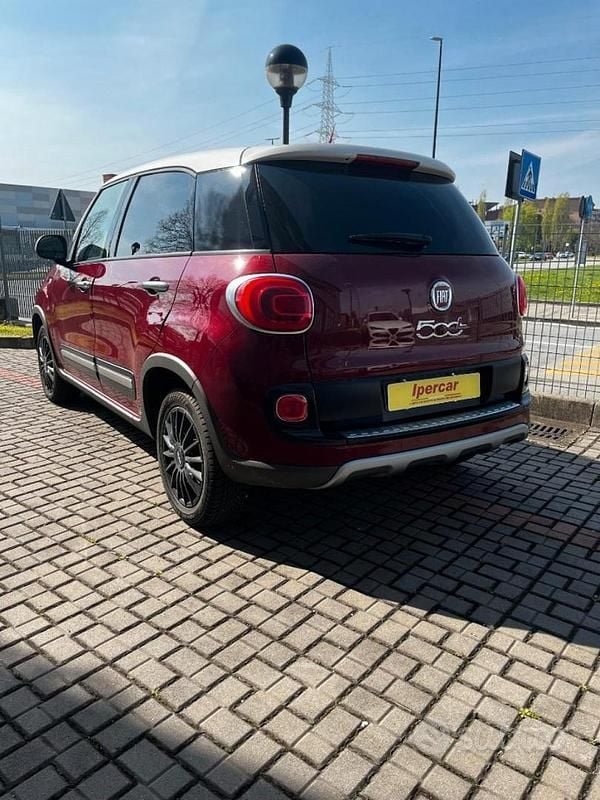 Usata Fiat 500L 120 CV (88 kW) 2016 Rosso Monovolume