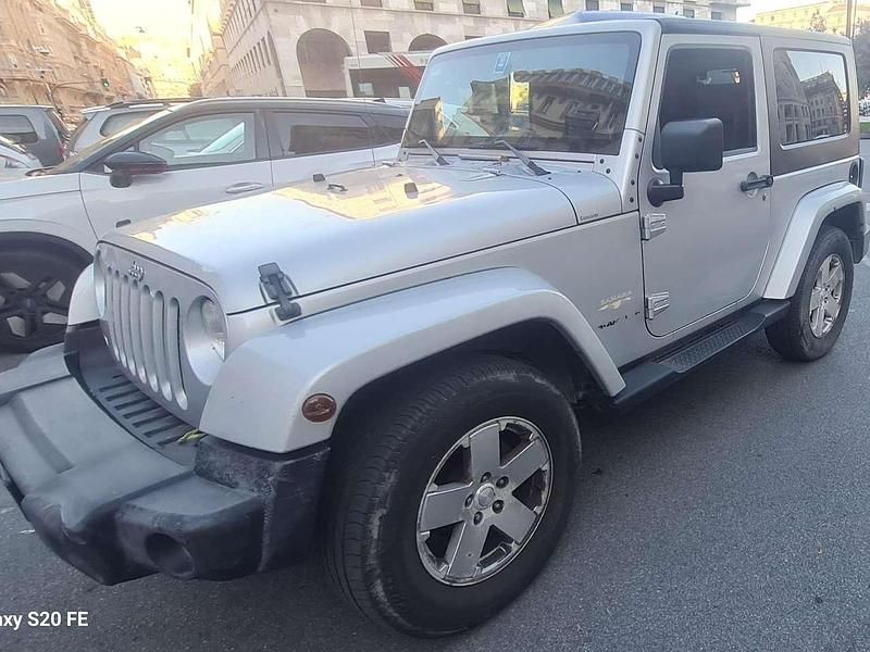 Usata Jeep Wrangler Sahara 177 CV (130 kW) 2008 Argento SUV