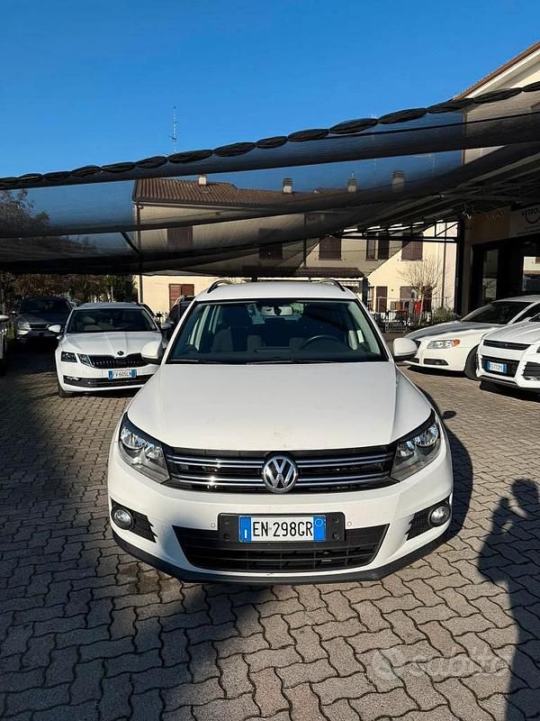 Bianco Usata 2012 VW Tiguan Trendline SUV | 8500 € (Buon prezzo) - Immagine 1/4