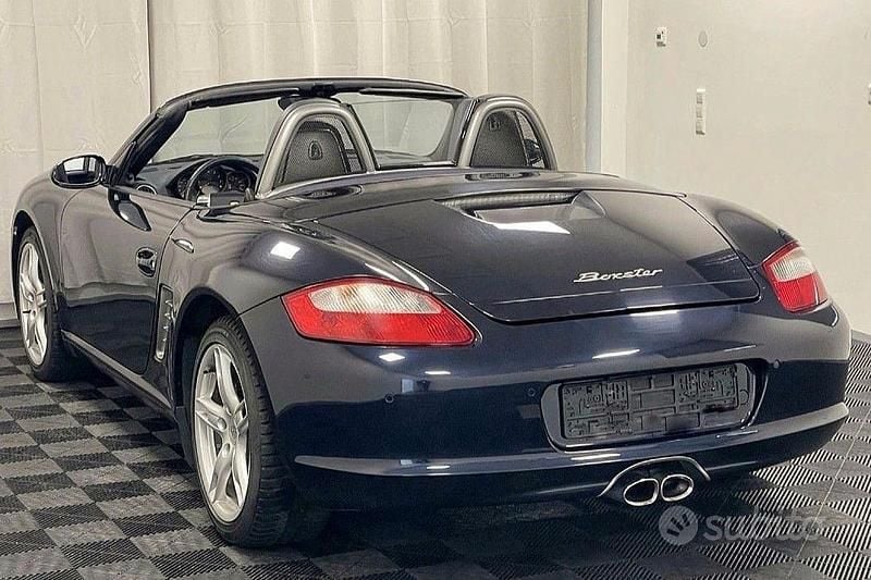 Usata Porsche Boxster 240 CV (176 kW) 2006 Blu Cabrio