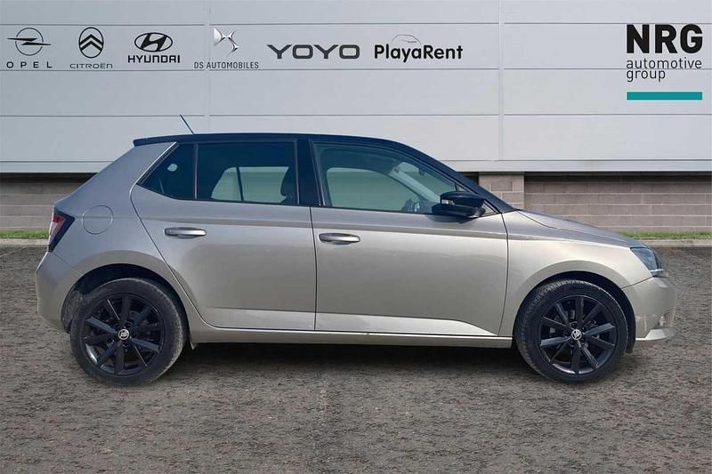 Usata Skoda Fabia Design Edition 75 CV (55 kW) 2018 Oro Berlina