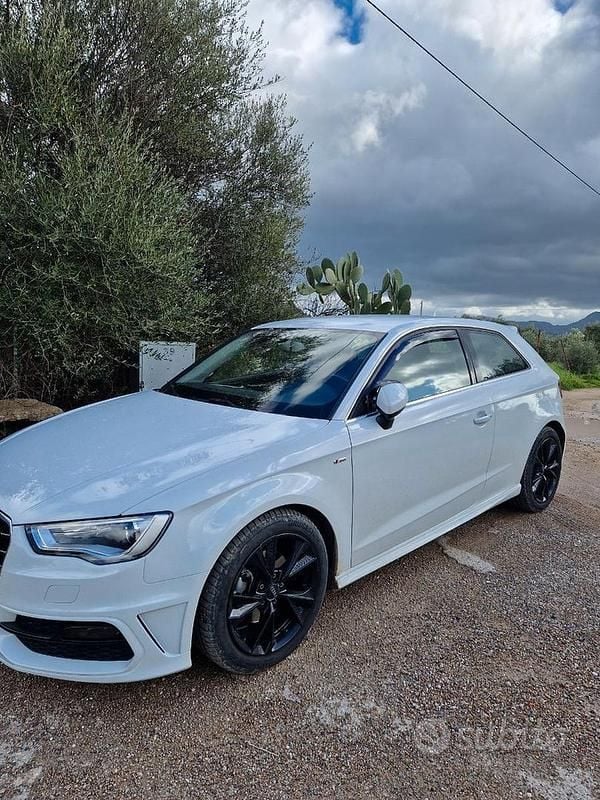 Usata Audi A3 2015 Bianco Berlina