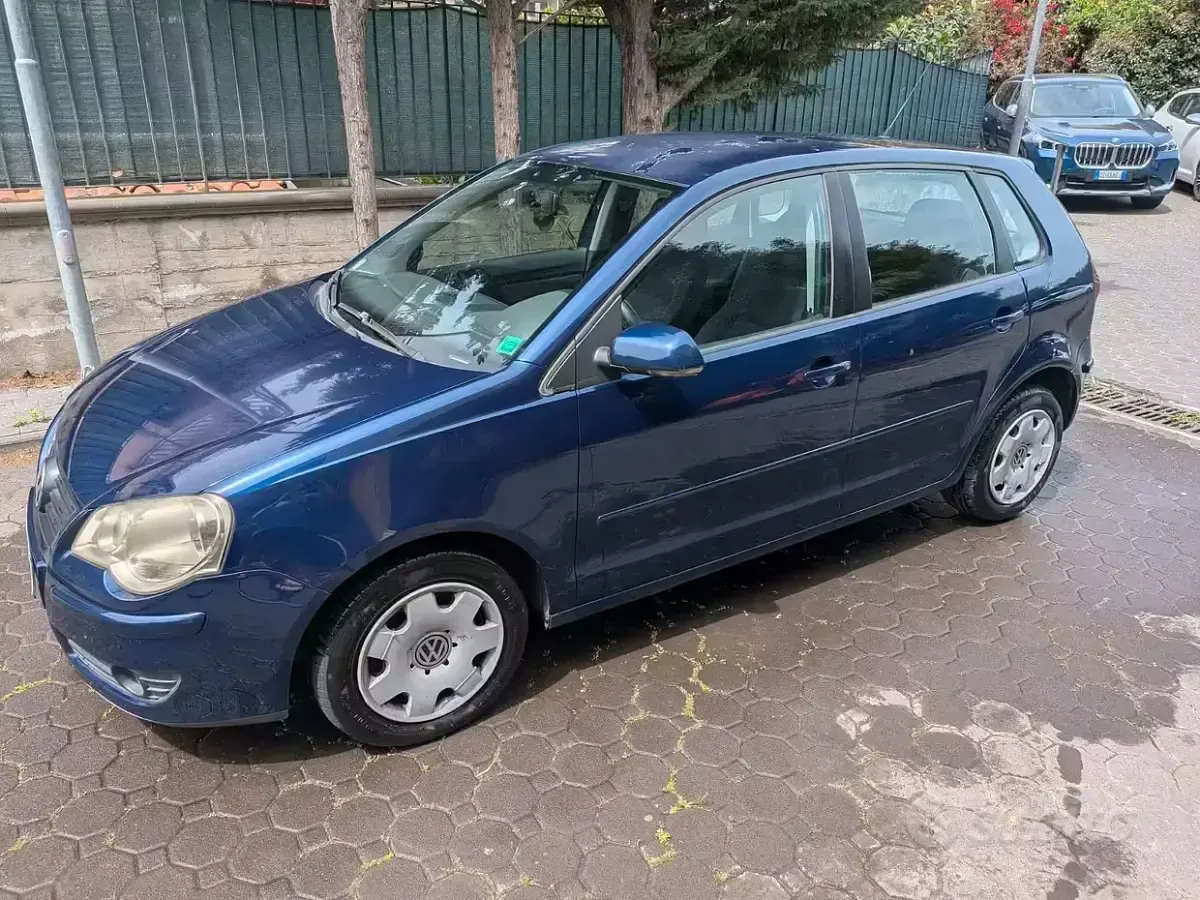 Occasion VW Polo 75 ch (55 kW) 2007 Bleue Citadine
