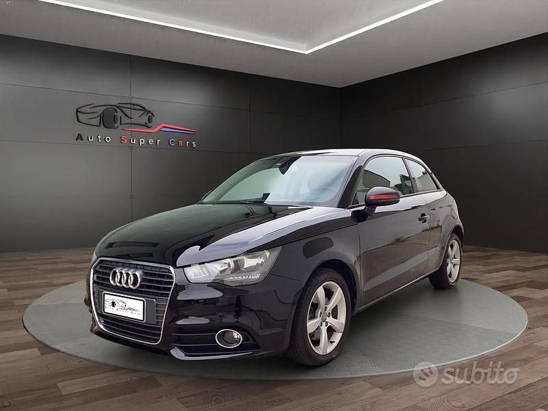 Usata Audi A1 Attraction 106 CV (77 kW) 2014 Nero Utilitaria