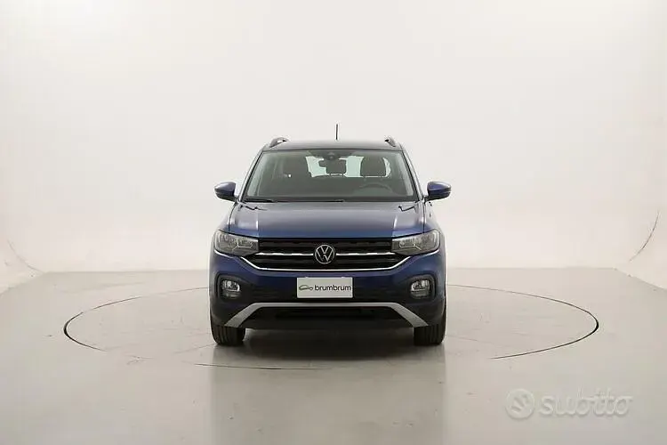 Usata VW T-Cross Style 110 CV (80 kW) 2022 Blu SUV