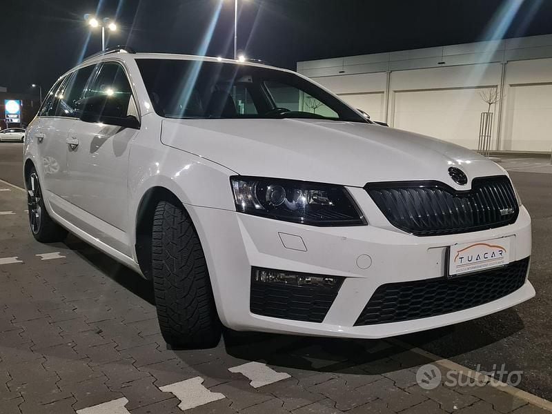 Usata Skoda Octavia Executive 184 CV (135 kW) 2016 Bianco Berlina