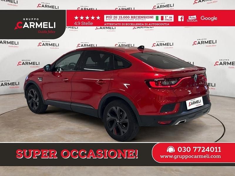Usata Renault Arkana RS Line 142 CV (104 kW) 2022 Rosso SUV