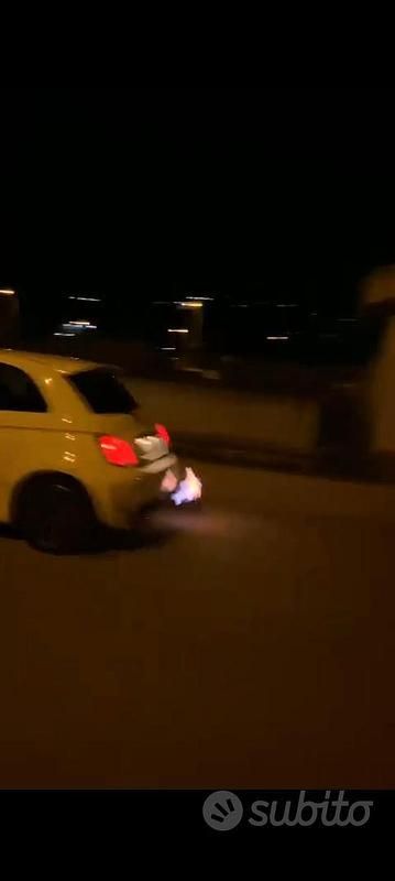 Usata Abarth 500 135 CV (99 kW) 2011 Bianco Utilitaria