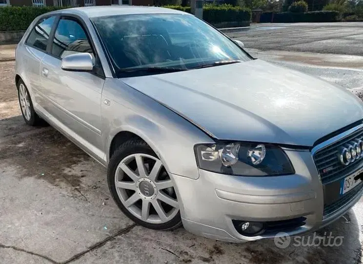 Usata Audi A3 S-Line 140 CV (102 kW) 2008 Grigio Utilitaria