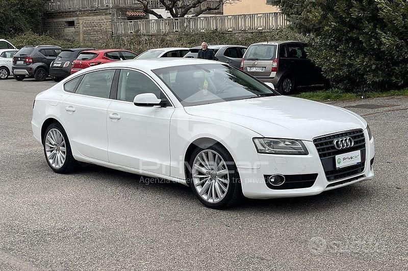 Usata Audi A5 Advanced 190 CV (139 kW) 2011 Bianco Berlina