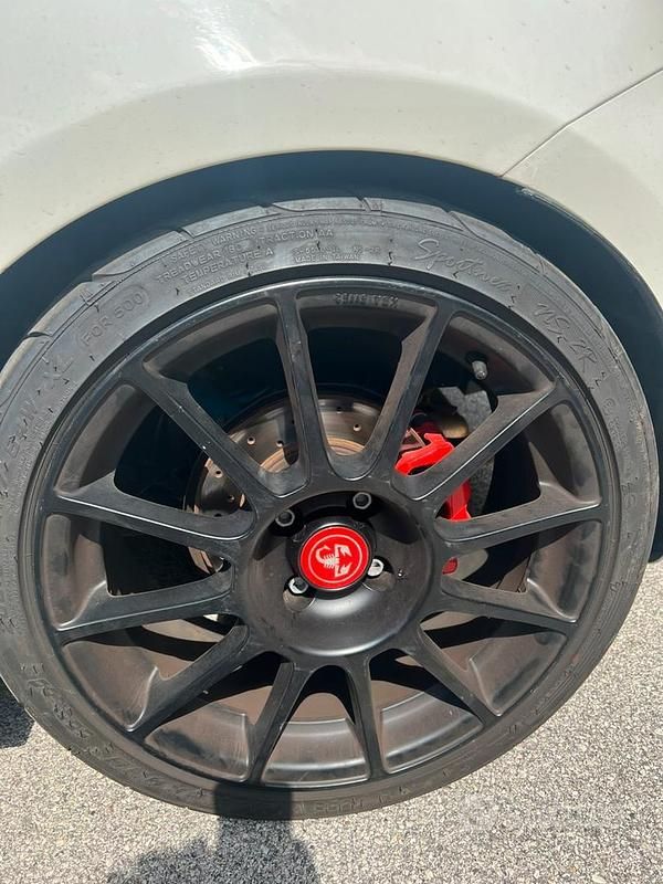 Usata Abarth 595 250 CV (183 kW) 2017 Bianco Utilitaria