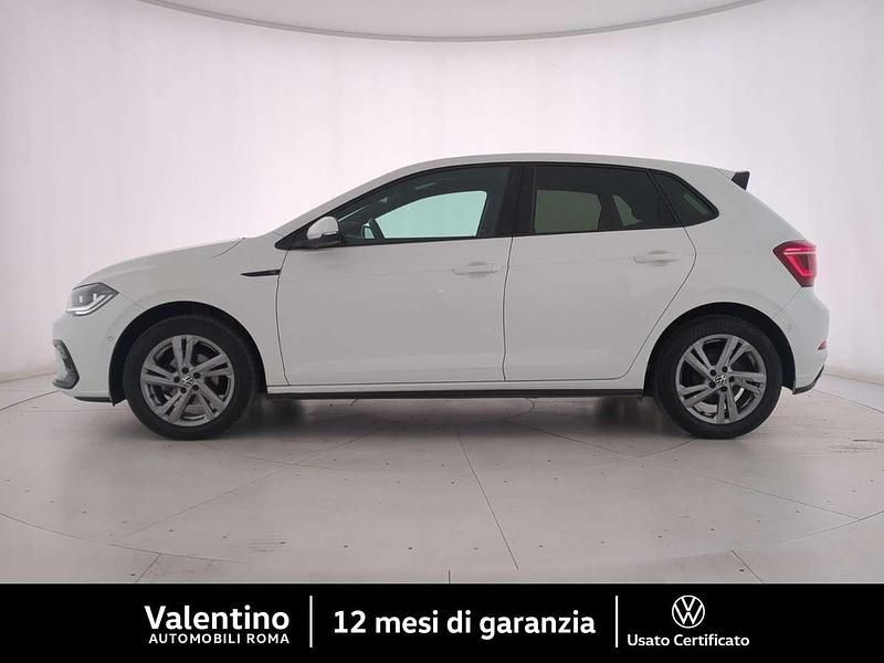 Usata VW Polo R-line 95 CV (69 kW) 2023 Bianco Utilitaria