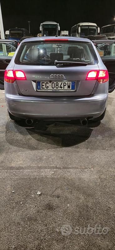 Usata Audi A3 105 CV (77 kW) 2009 Grigio Utilitaria