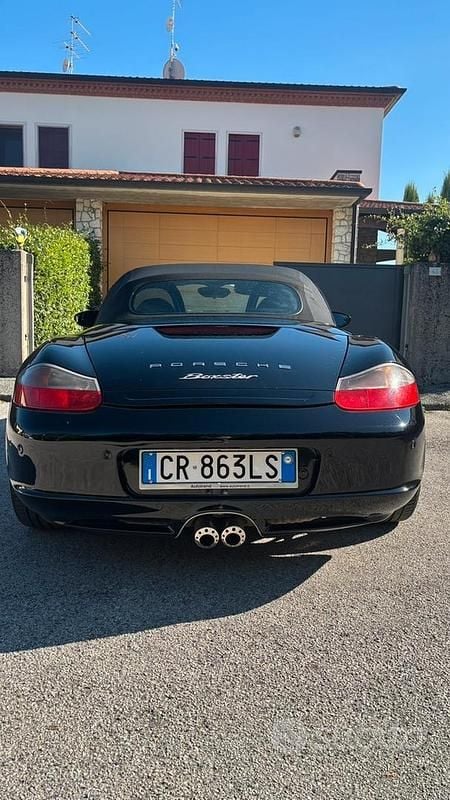 Usata Porsche Boxster 228 CV (167 kW) 2005 Nero Cabrio