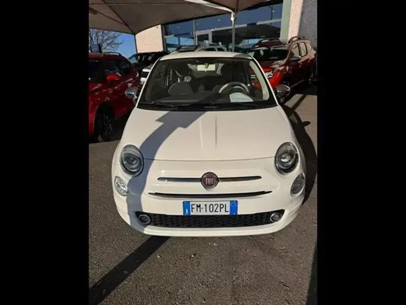 Usata Fiat 500 Lounge 69 CV (50 kW) 2017 Grigio chiaro Utilitaria