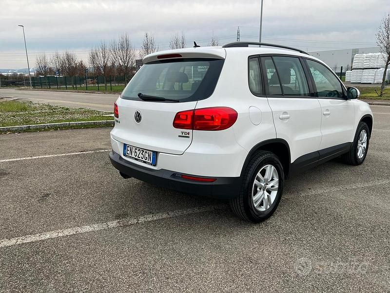 Usata VW Tiguan 110 CV (80 kW) 2012 Bianco SUV