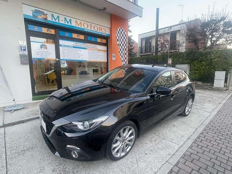 Usata Mazda 3 Exceed 150 CV (110 kW) 2015 Nero Berlina