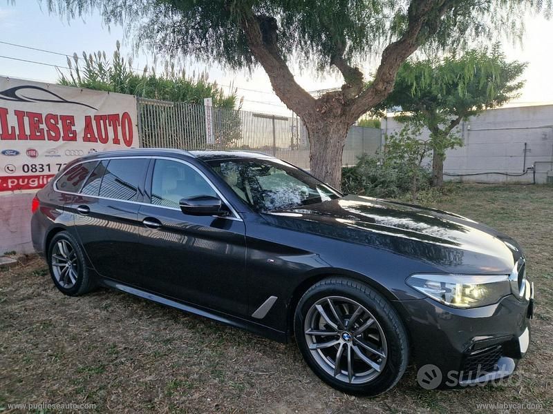 Usata BMW 520 M Sport 190 CV (139 kW) 2019 Grigio Station wagon