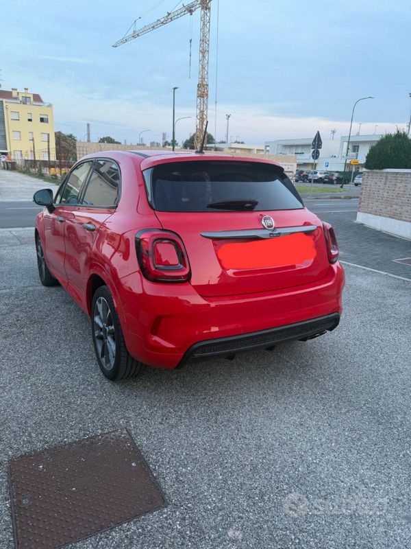 Usata Fiat 500X Sport 120 CV (88 kW) 2022 Rosso SUV