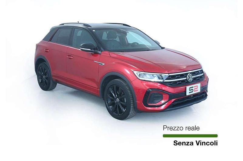 Usata VW T-Roc R-line 116 CV (85 kW) 2022 Rosso SUV