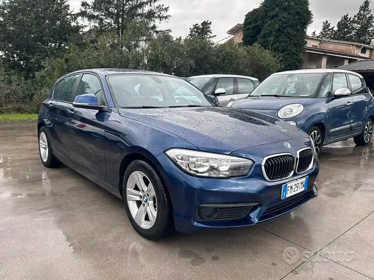 Usata BMW 116 109 CV (80 kW) 2018 Blu Utilitaria