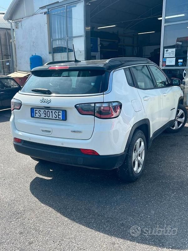 Usata Jeep Compass Longitude 120 CV (88 kW) 2018 Bianco SUV
