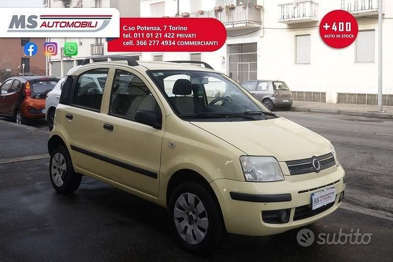 Usata Fiat Panda Dynamic 60 CV (44 kW) 2008 Giallo Utilitaria