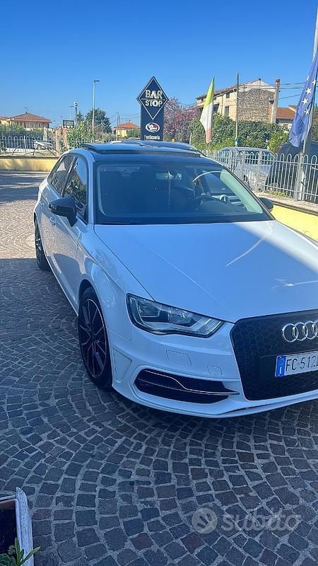 Usata Audi A3 102 CV (75 kW) 2016 Bianco Utilitaria