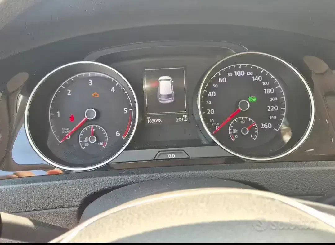 Usata VW Golf VII 110 CV (80 kW) 2015 Grigio Berlina