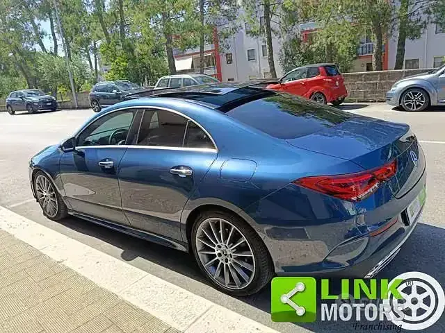 Usata Mercedes CLA200 Premium Plus 150 CV (110 kW) 2021 Blu Coupé
