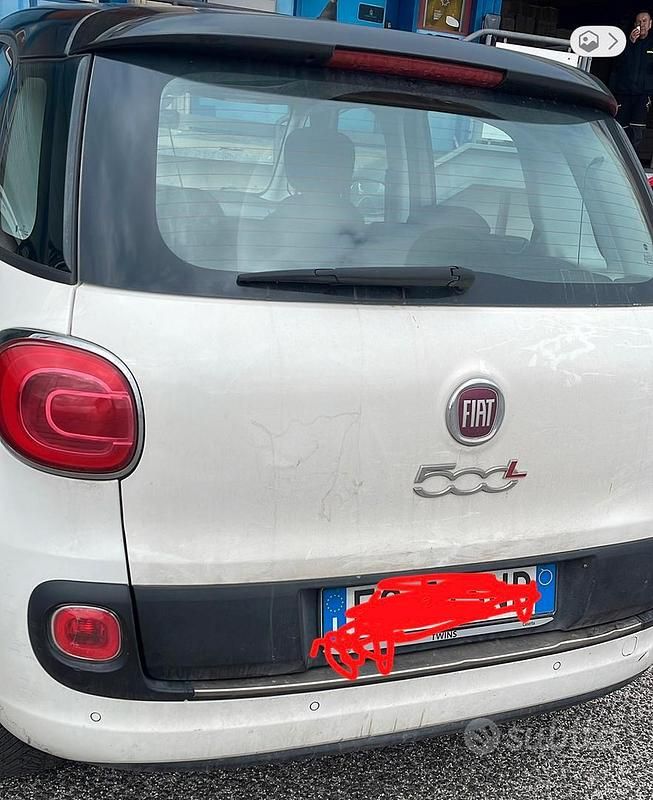 Usata Fiat 500L Pop Star 95 CV (69 kW) 2016 Bianco Monovolume