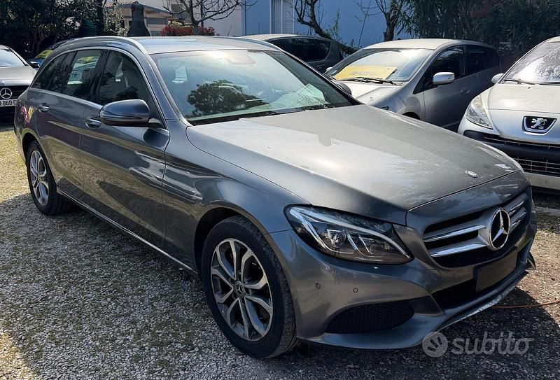 Usata Mercedes C250 Premium 204 CV (150 kW) 2017 Grigio Station wagon