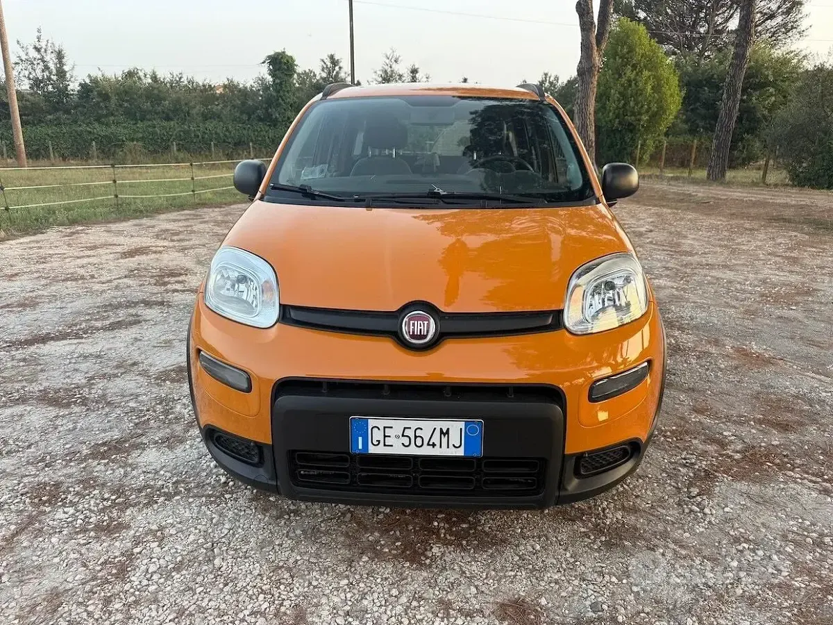 Usata Fiat Panda Cross Cross 80 CV (58 kW) 2021 Arancione Utilitaria