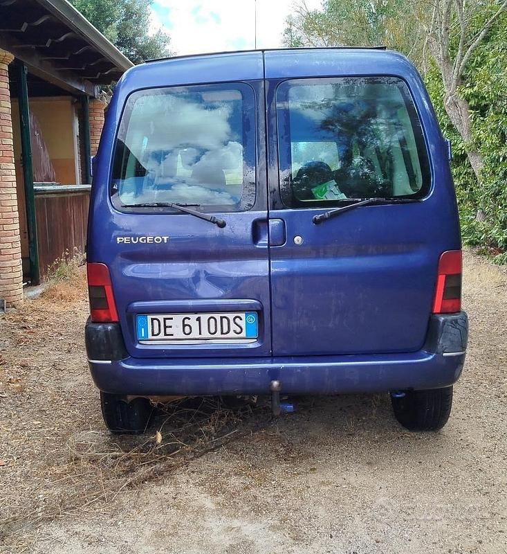 Usata Peugeot Partner 90 CV (66 kW) 2006 Blu Monovolume