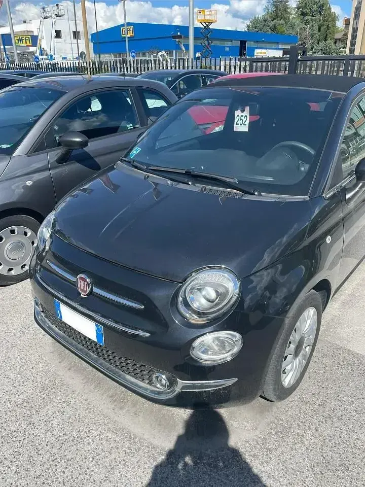 Usata Fiat 500C Dolcevita 70 CV (51 kW) 2024 Nero Cabrio